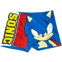 Sonic The Hedgehog Badehose Sonic The Hedgehog Kinder Badehose Badeshorts Shorts Gr. 104 bis 134