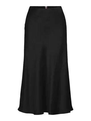 Y.A.S - YASPELLA HW MIDI SKIRT S. NOOS Black - Gr. - M