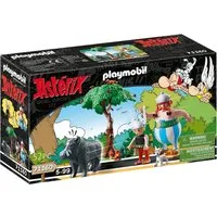Playmobil® Wildschweinjagd (71160), Asterix Konstruktions-Spielset, (52 St), Made in Europe