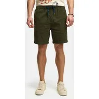 Indicode Chinoshorts Herren INPolle Chino Shorts Herrenshorts aus weichem und strapazierfähigem Cordstoff