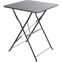 Koopman Klapptisch Gartentisch Campingtisch Falttisch Klapptisch 60x60cm (Stück, 1-St., Packung), Quadratisch, Matt, 71cm Hoch, Klappbar, Modern