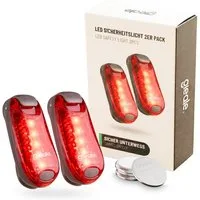 greate. LED Blinklicht 2x LED Blinklicht Schulranzen - Licht Clip Kinder Rucksacklicht (2-St)