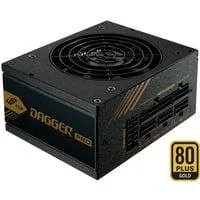 DAGGER PRO 650W, PC-Netzteil 2x PCIe, Kabelmanagement, 650 Watt