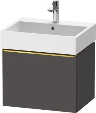 Duravit D-Neo Waschtischunterbau wandhängend Graphit Matt 584x442x440 mm - DE4271034490000 DE4271034490000