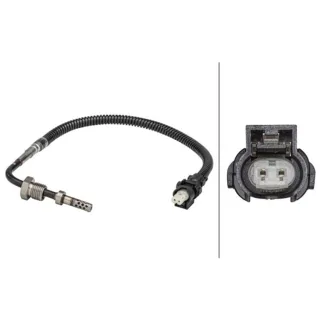 Hella Sensor f?r Abgastemperatur Mercedes A-Klasse W169 6PT358181-231