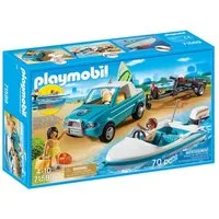 Playmobil® 71589 Surfer-Pickup mit Speedboat Konstruktions-Spielset