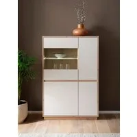 Home affaire Vitrine Sonora, moderne Glasvitrine, Stauraumelement, Schrank filigrane Rahmenoptik, ausreichend Stauraum, vielseitig einsetzbar