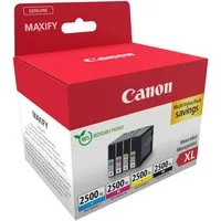 Canon PGI-2500XL Multipack BK/C/M/Y Tinte mit hoher Reichweite Tintenpatrone