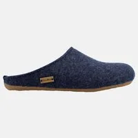 Haflinger Everest Fundus Pantoffel aus Wollfilz mit Gummisohle Hausschuh