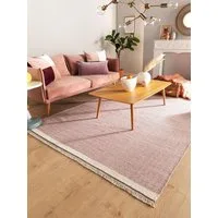 benuta Wollteppich Karla, rechteckig, Höhe: 5 mm, Wolle, Teppich Wohnzimmer, Schlafzimmer, Esszimmer, Flur, Hygge