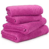 Möve Handtuch Set New Classic, Walkfrottier (4-St), 2x Hand- und 2x Duschtücher, 100% bester Baumwolle (480 g/m)