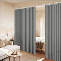 Sunicol Vorhang Wasserdicht Raumteiler Vorhang, Sichtschutzvorhang für Schlafzimmer, Extra breite Wärmeisolierend Trennwand Sichtschutz Fenstervorhänge