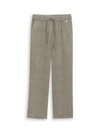 Tom Tailor - Loose Wide Hose braun - Gr. - 32