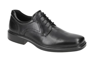 Ecco 50016401001 Helsinki 2 Herrenschuhe Schwarz Glattleder Schn?rschuhe