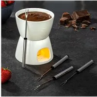 Bambelaa! Fondue Schokoladen Schoko Fondue Set Schokoladenfondue Schokofondue Teelicht