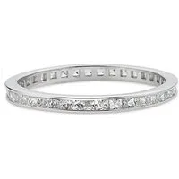 Bruno Banani Fingerring Schmuck Geschenk Silber 925 Damenring Memoire Regenbogen, mit Zirkonia (synth)