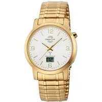 MASTER TIME Funkuhr Basic MTGA-10312-12M, Armbanduhr, Quarzuhr, Herrenuhr, Datum, Flexband, Zugband
