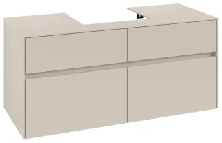 Villeroy & Boch Waschtischunterschrank Collaro C070B0 1200x548x500mm m. Bel. 4 Ausz. Waschtisch mitt C070B0VN