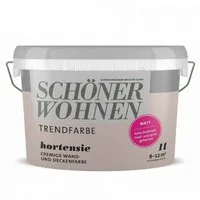 SCHÖNER WOHNEN FARBE Wandfarbe SW Trend Wandfarbe matt 1,0L hortensie