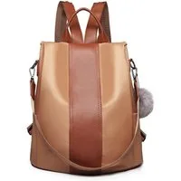 Miss Lulu Rucksack Damen Rucksack Schultaschen 2 in 1 Tagesrucksack
