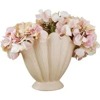Mirabeau Tischvase Vase Nuvienne creme