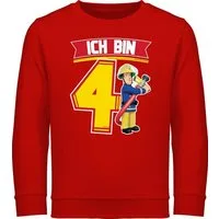 Shirtracer Sweatshirt Ich bin 4 - Sam Feuerwehrmann Sam Mädchen