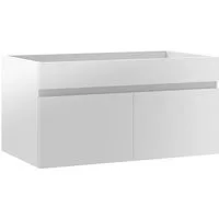 duschspa Waschtisch Unterschrank Badschrank Waschbeckenunterschrank Waschtischunterschrank, Hochglanz, Hängeschrank