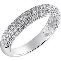 Firetti Fingerring Schmuck Geschenk Silber 925 Silberring Pavé, mit Zirkonia (synth)