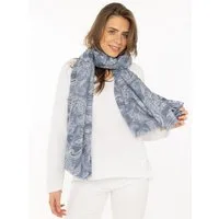 Zwillingsherz Schal "Classic Paisley", anschmiegsam, zeitloses Paisleymuster