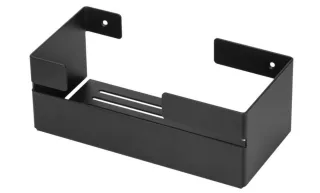 Neuesbad Serie 10 Black Duschablage, schwarz matt, Material Edelstahl NB1DEADMN5211