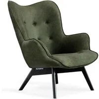 KONSIMO® Sessel GLORI (1-St), Made in Europe,mit Armlehnen,mit dekorativer Steppung