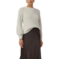 s.Oliver BLACK LABEL Strickpullover mit Rippbündchen