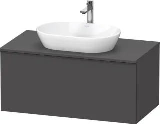 Duravit D-Neo Konsolenwaschtischunterbau wandhängend Graphit Matt 1000x550x459 mm - DE49480BD490000 DE49480BD490000