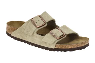 Birkenstock 51463 ARIZONA BS Damen Sandalen taupe Braun Echtleder anatomische...