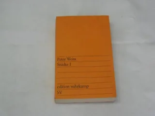 Weiss Peter: Stücke.