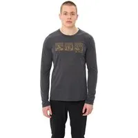 VAUDE Langarmshirt MEN'S ROSEMOOR LS T-SHIRT III ohne Kragen, Rundhalsausschnitt, aus Polyester und Lyocell
