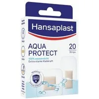 Beiersdorf AG Wundpflaster Hansaplast Aqua Protect 20 Str. / 2 Gr. - B0196P6IN2, Packung