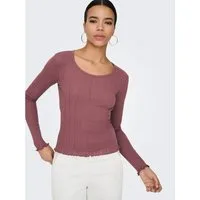 ONLY Langarmshirt ONLTENNA O-NECK L/S TOP JRS NOOS