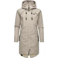 Ragwear Jerseymantel Rejany Wasserdichter Damen Parka für die Übergangszeit