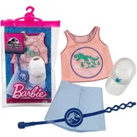 Barbie Puppenkleidung T-Rex Run Barbie Jurassic World Mattel Mode Puppen-Kleidung