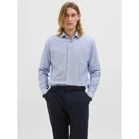 Jack & Jones Langarmhemd JPRBLAPARKER Slim Fit Hemd, atmungsaktiv, ideal für den Alltag Baumwolle, slim fit