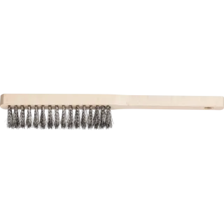 PFERD TOOLS Handbürste für Feinmechaniker HBFM 4reihig Stahl-Draht-Ø0,15 mm - 43674001