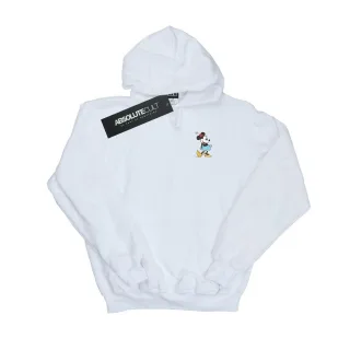 Disney - "Minnie Mouse Kick Chest" Kapuzenpullover für Damen (Weiß)