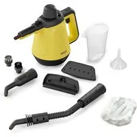 Heinrich´s Dampfreiniger HDR 8734 1200W Handdampfreiniger, 1200 W, 400ml Wassertank, kurze Aufheizzeit, 3,5 Bar