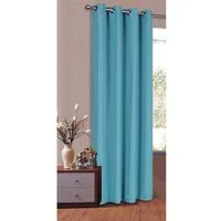 Gardinenbox Gardine, Ösen, blickdicht, Schal Matt unifarben Microsatin Micofaser-Gewebe 20405