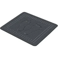 Kleine Wolke Duscheinlage Foot, B: 55 cm, L: 55 cm, BxH: 55 x 55 cm