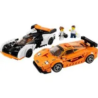 LEGO® LEGO® Speed Champions 76918 McLaren Solus GT & McLaren F1 LM Spielbausteine, (Set, 581 St., Autos)