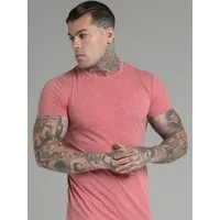 Siksilk T-Shirt SikSilk Herren Orange Marl T-Shirt
