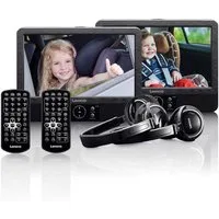 Lenco DVP-939 Portabler DVD-Player (HD, Fortsetzungsfunktion, USB-Wiedergabe, SD/MMC-Karten-Wiedergabe, Fortsetzungsfunktion, USB-Wiedergabe, SD/MMC-Wiedergabe)