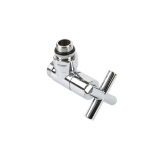 Terma Regel-Eckventil MINIMALIST; GZ 1/2"-GZ 24-19; Chrom; , TGZRCR012, Chrom TGZRCR012